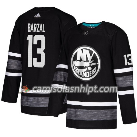 Camisola New York Islanders Mathew Barzal 13 2019 All-Star Adidas Preto Authentic - Homem